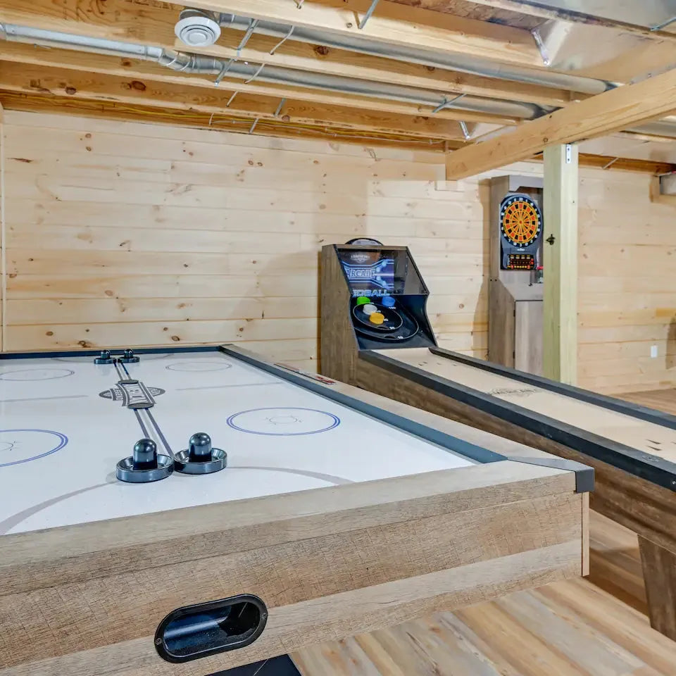 log cabin for rent game room in adams wisconsin